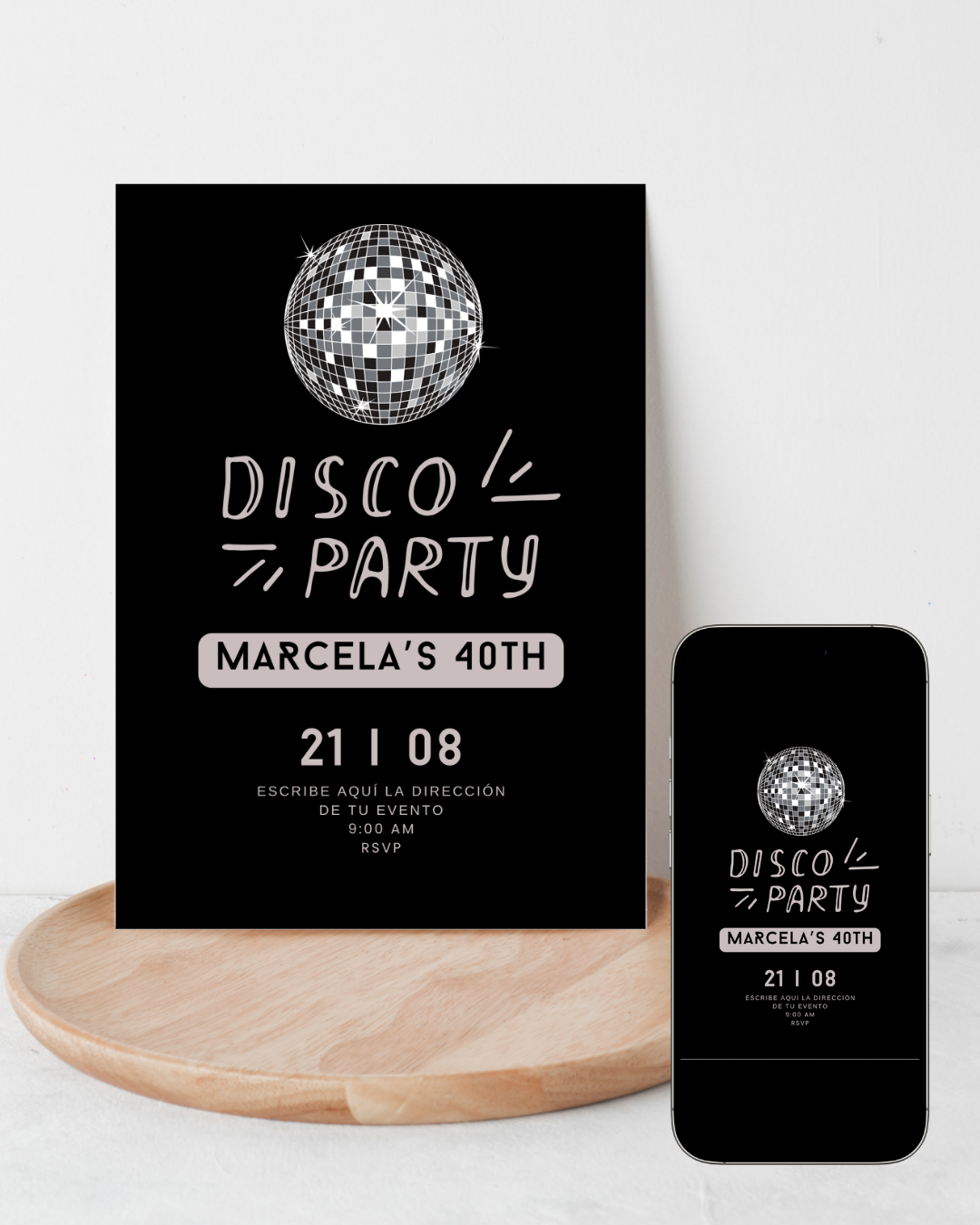 Disco Invite
